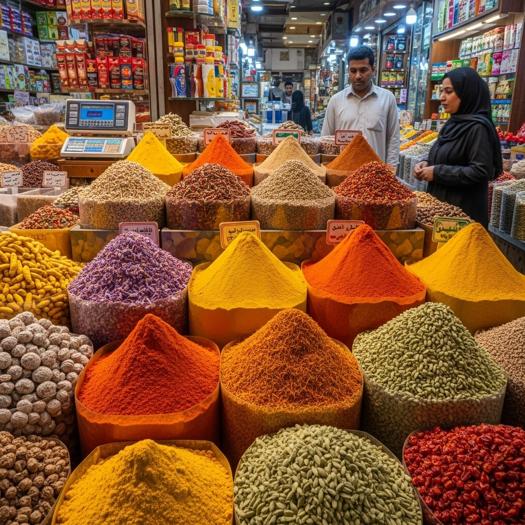 جولة في سوق المباركية