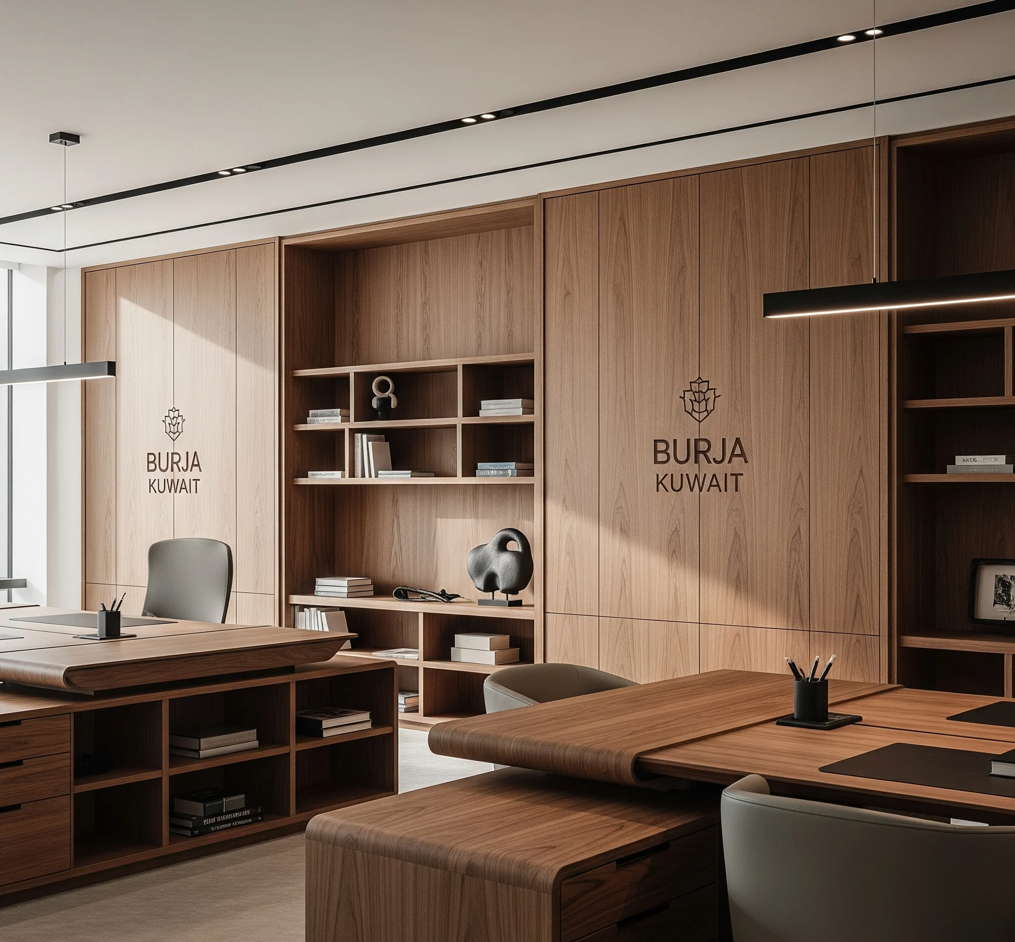 شركة ديكورات خشب داخلية فاخرة