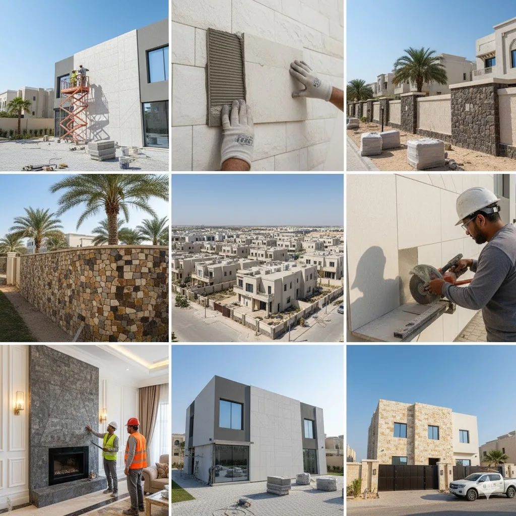 واجهات بديل الحجر الكويت
