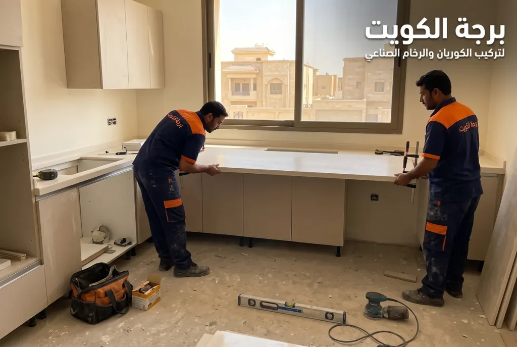 أسطح كوريان بلحامات غير مرئية من تنفيذ برجة الكويت